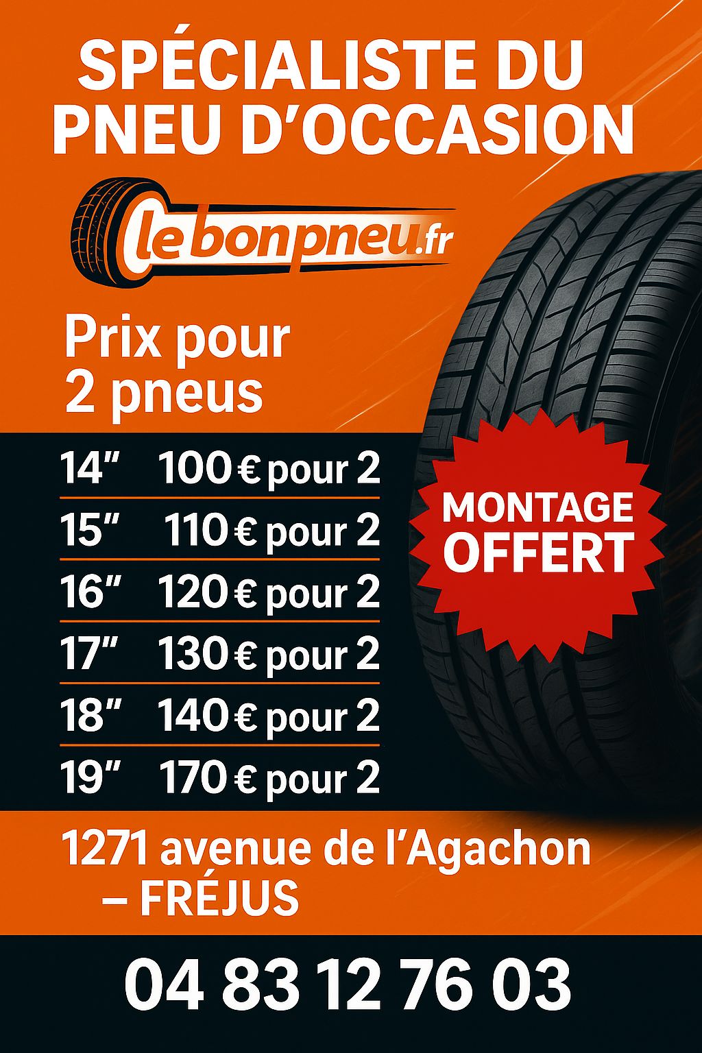 Offre pneus d’occasion – lebonpneu.fr